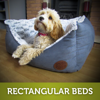 Click to browse rectangular dog beds