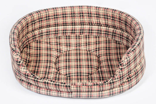 Classic Check Slumber Dog Bed