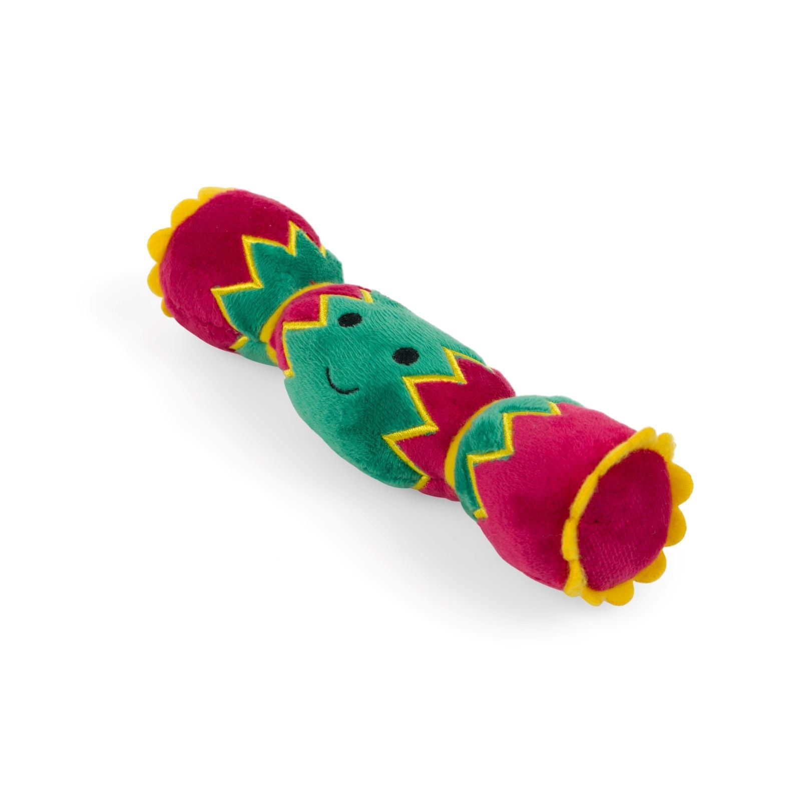 Petface Christmas Cracker Dog Toy Left