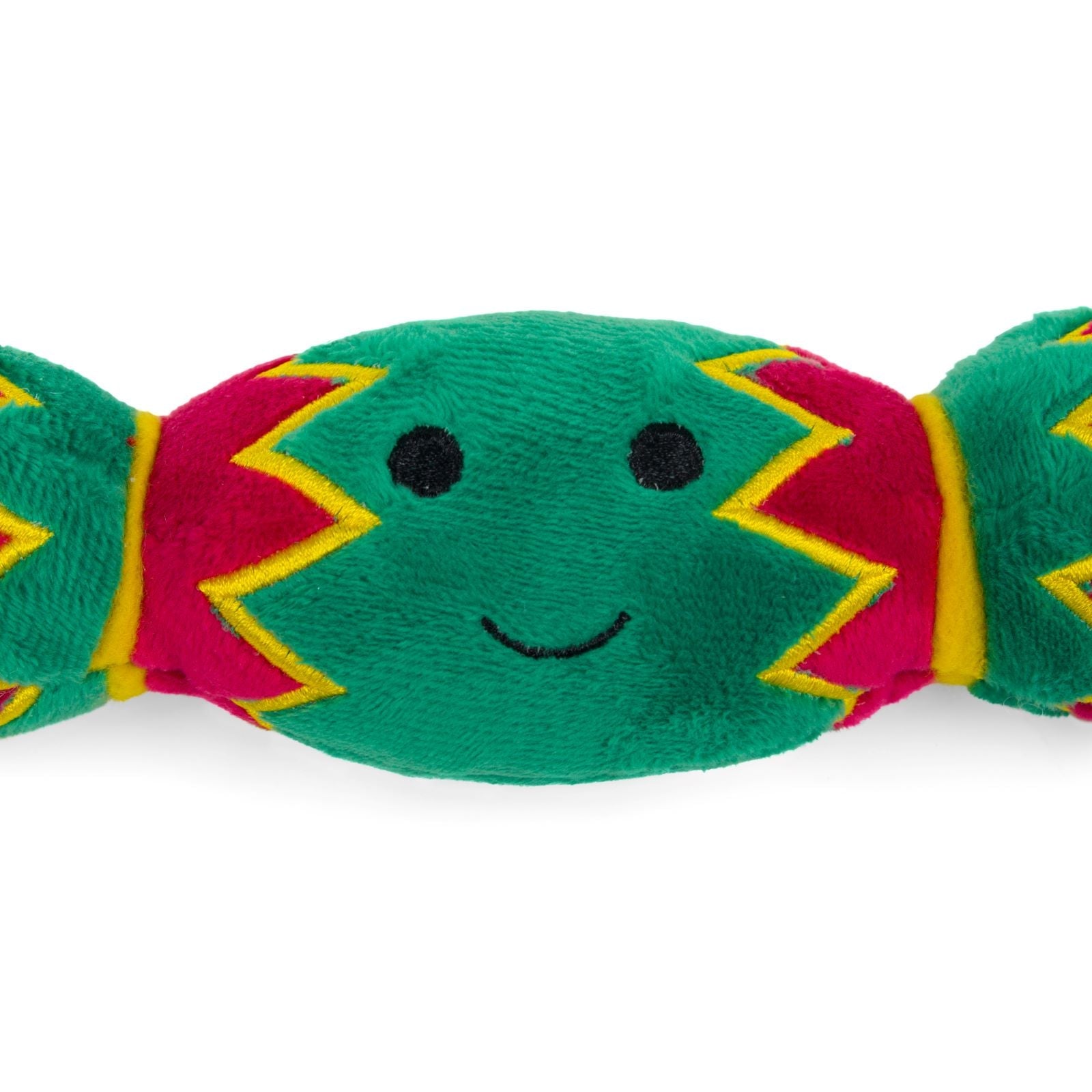 Petface Christmas Cracker Dog Toy Close