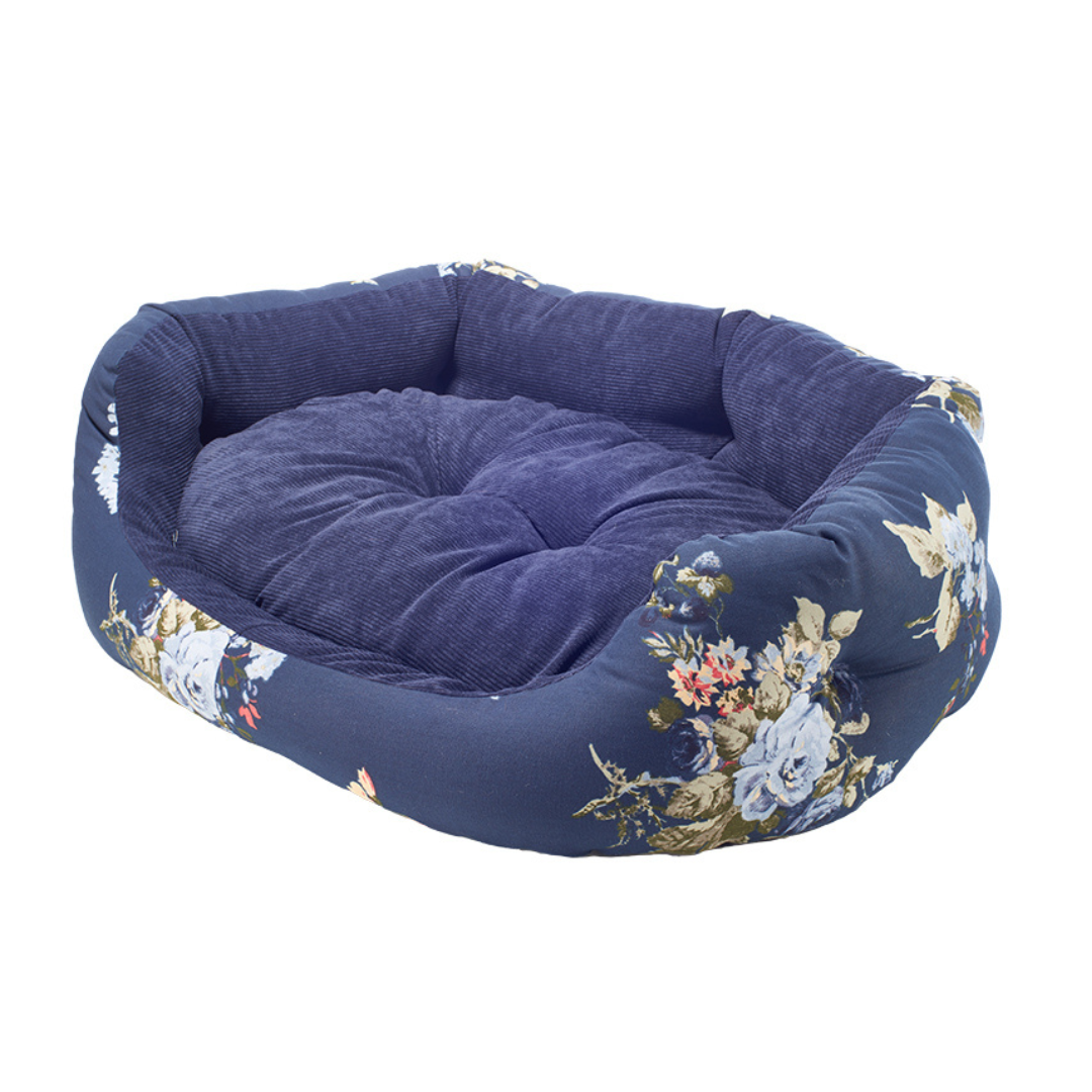 Laura Ashley Rosemore Deluxe Slumber Dog Bed Side 1