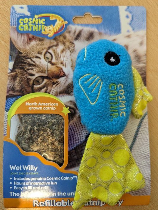 Wet Willy Refillable Catnip Cat Toy