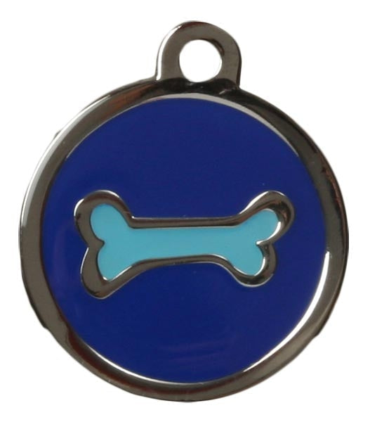 Blue Bone ID Tag