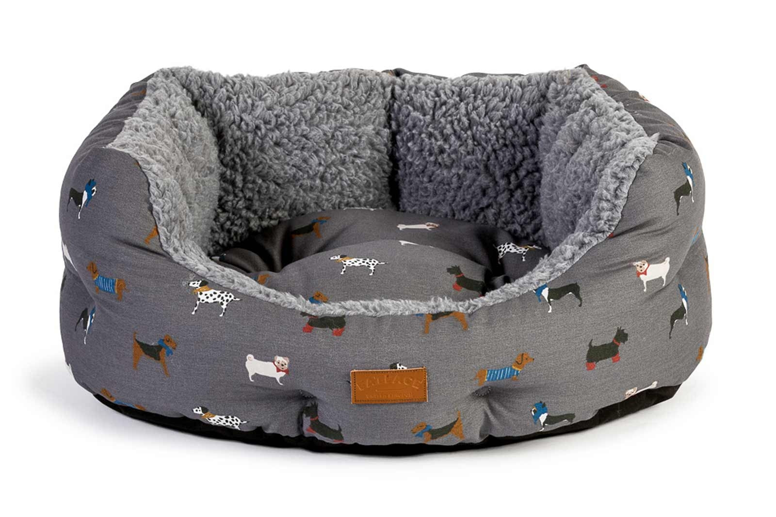 FatFace Marching Dogs Deluxe Slumber Dog Bed