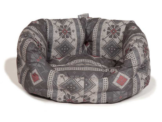 Danish Design Fairisle Deluxe Slumber Dog Bed
