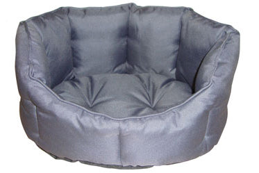 Gor Pets Deluxe Cosy Dog Bed Grey Nylon