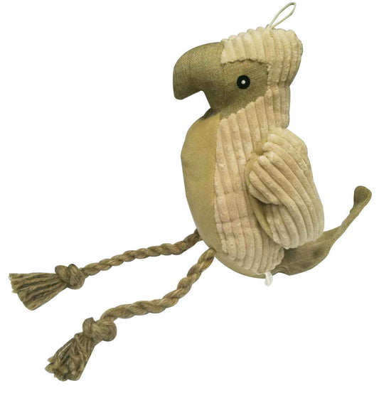 Peter the Natural Parrot Dog Toy by Danish Design
