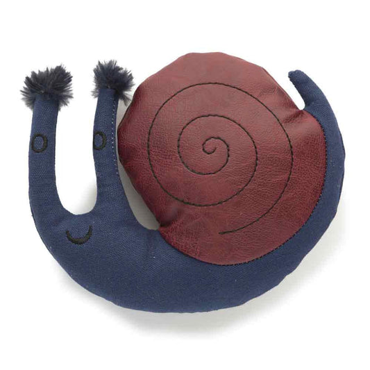 Danish Design Samuel the Snail Plush Dog Toy