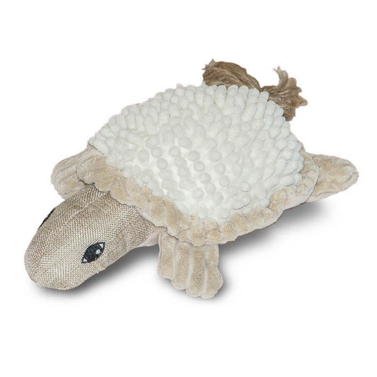 Timothy the Natural Turtle Dog Toy by Danish Design