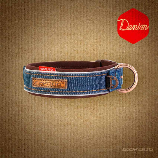 EzyDog Denim Neo Dog Collar