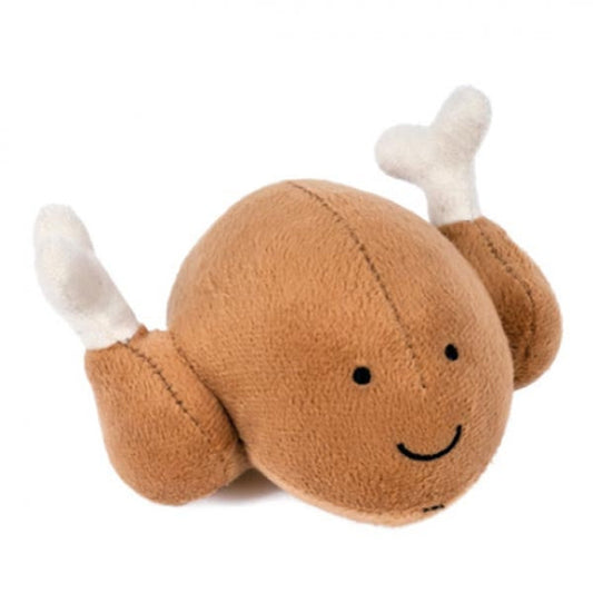 Petface Roast Chicken Plush Dog Toy