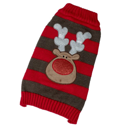 Petface Reindeer Dog Christmas Jumper