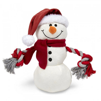 Petface Snowman Dog Toy Front
