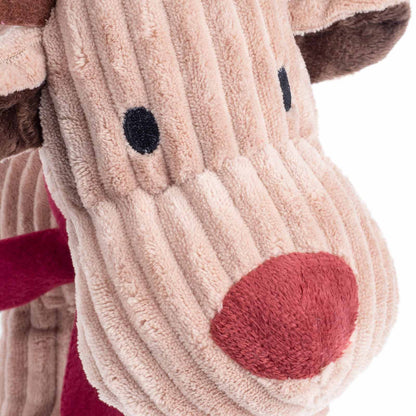 Petface Cord Reindeer Dog Toy