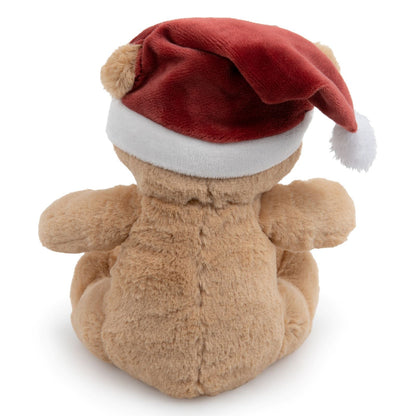 Christmas Teddy Dog Toy Back