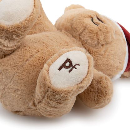 Christmas Teddy Dog Toy with Logo