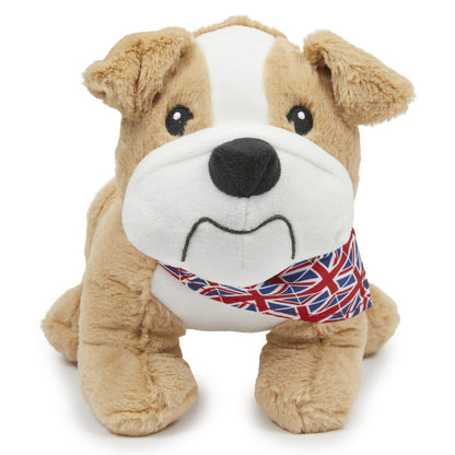 Baily Bulldog Plush Dog Toy