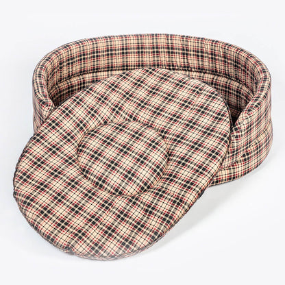 Classic Check Slumber Dog Bed