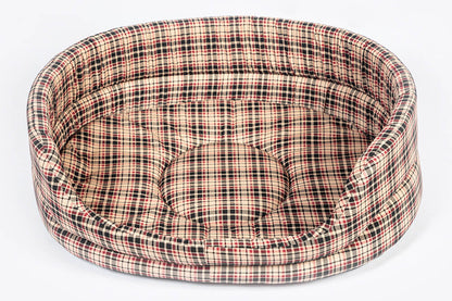 Classic Check Slumber Dog Bed