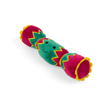 Petface Christmas Cracker Dog Toy Left