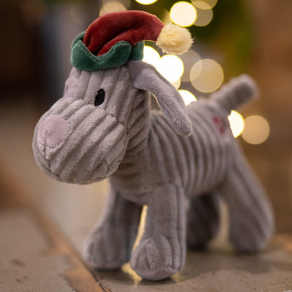 Elf Freddi Dog Christmas Dog Toy with Christmas Lights