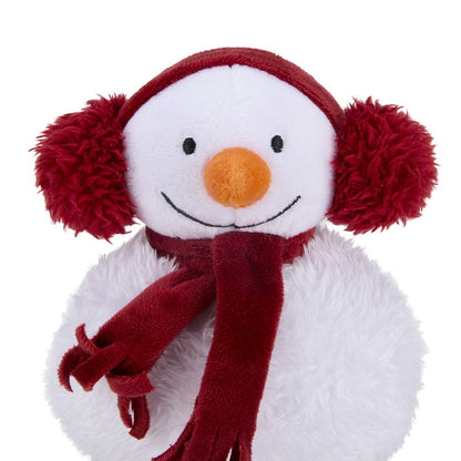 Petface Snowman Plush Christmas Dog Toy