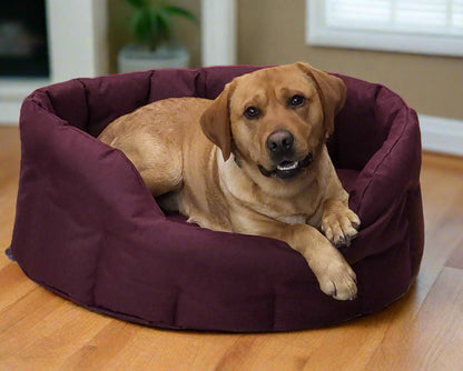 P&L Country Dog Tough Heavy Duty Oval High Sided Waterproof Dog Beds.
