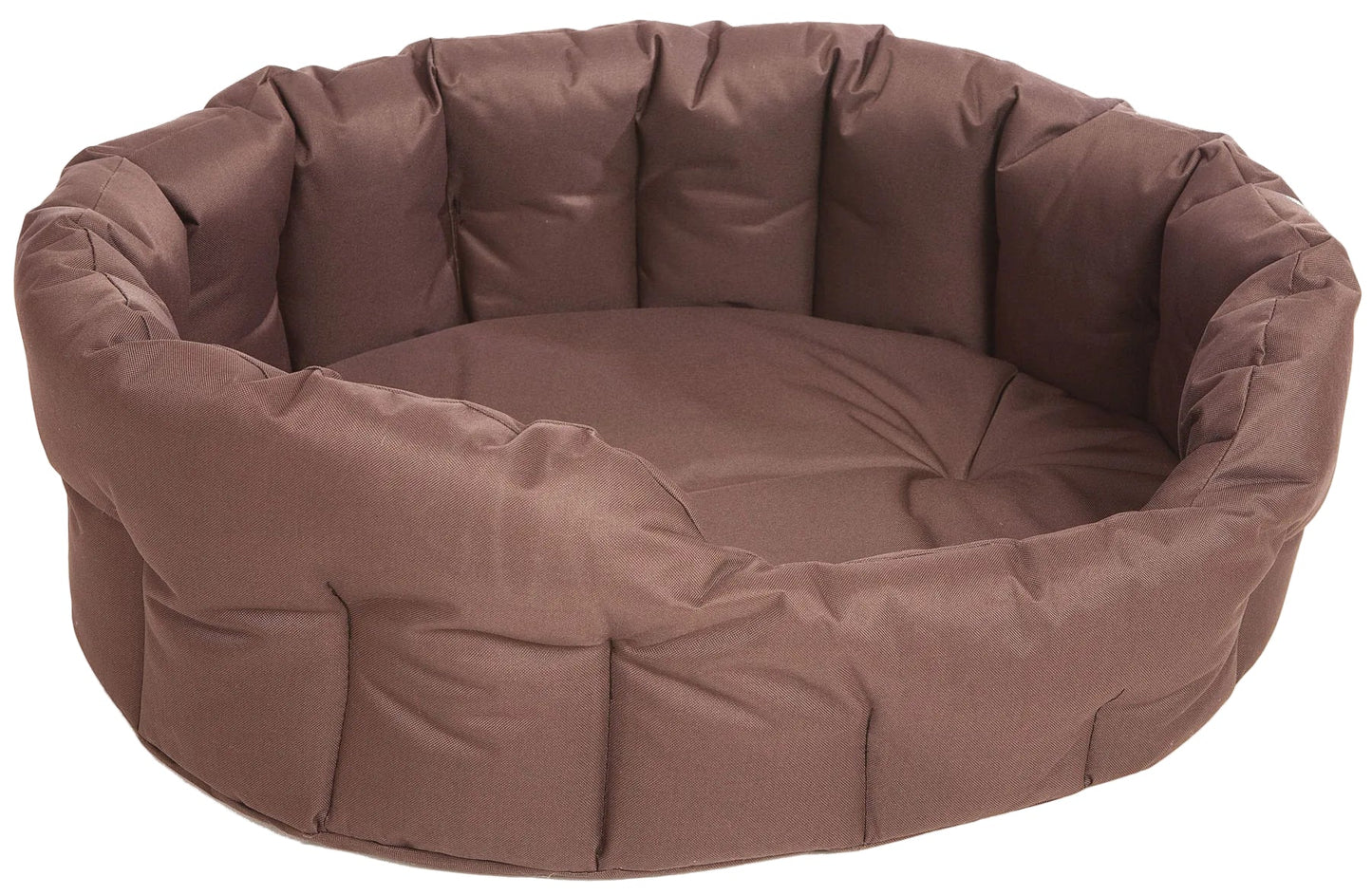 P&L Country Dog Tough Heavy Duty Oval High Sided Waterproof Dog Beds.