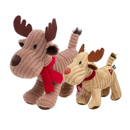 Petface Cord Reindeer Dog Toy