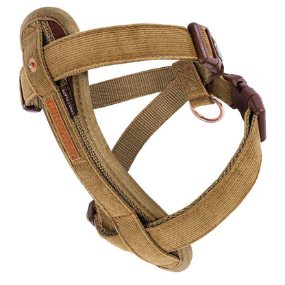 EzyDog Corduroy Chest Plate Harness Side