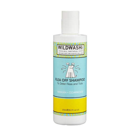 WildWash PET Flea Off Dog Shampoo  250ml