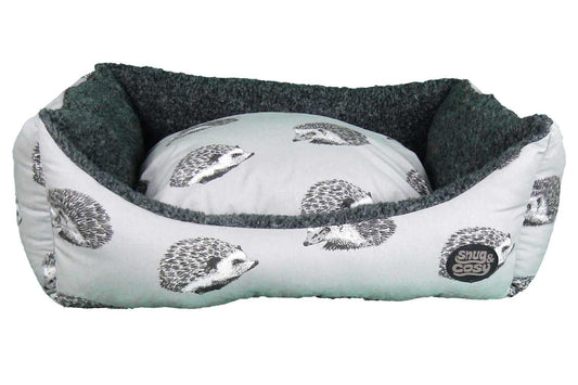 Hedgehog Print Dog Bed