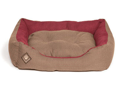 Danish Design Herritage Houndstooth Snuggle Dog Bed