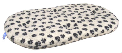 P&L Oval Fleece Cushion Pad Dog Bed