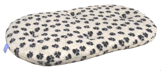 P&L Oval Fleece Cushion Pad Dog Bed