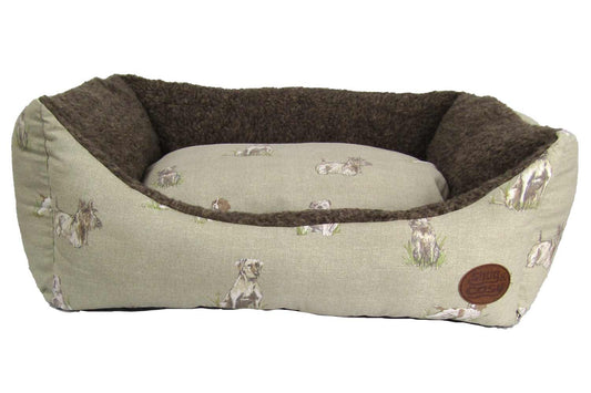 Pooch Print Dog Bed