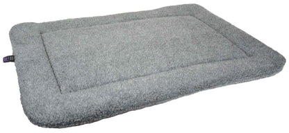 P&L Rectangular Sherpa Fleece Dog Crate Mat