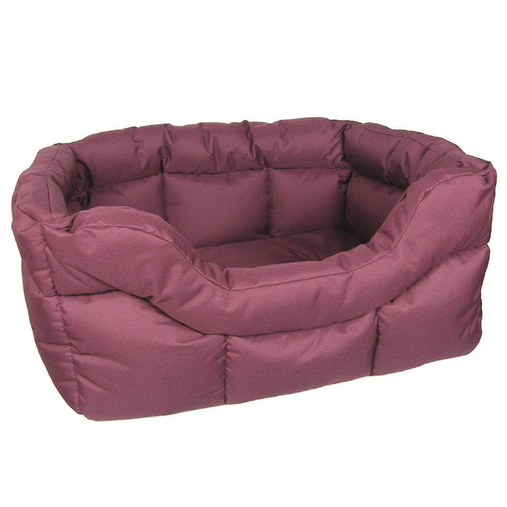 Country Dog Heavy Duty Rectangular High Sided Waterproof Dog Beds