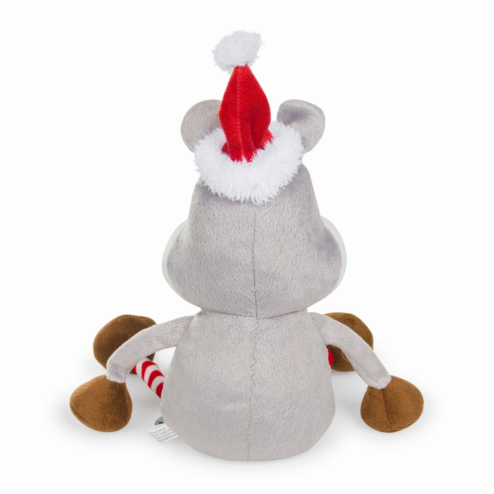 Petface Cuddles Donkey Christmas Dog Toy Back