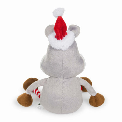 Petface Cuddles Donkey Christmas Dog Toy Back