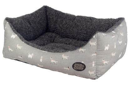 Townsend Dog Bed Fleece Cushion Side