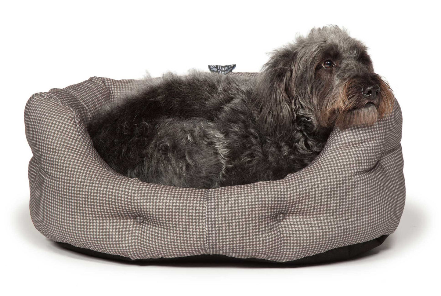 Danish Design Vintage Dogstooth Deluxe Slumber Dog Bed