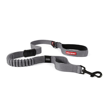 EzyDog Zero Shock Dog Lead Grey