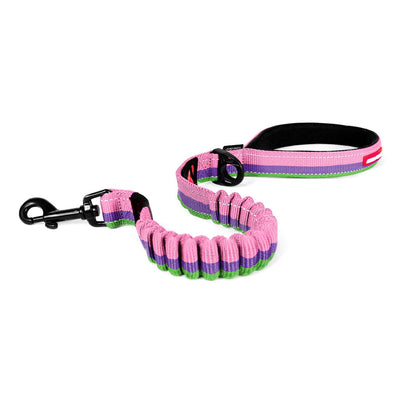 EzyDog Zero Shock Dog Lead Bubble Gum 25 inch