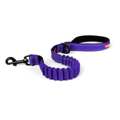 EzyDog Zero Shock Dog Lead Purple 25 inch