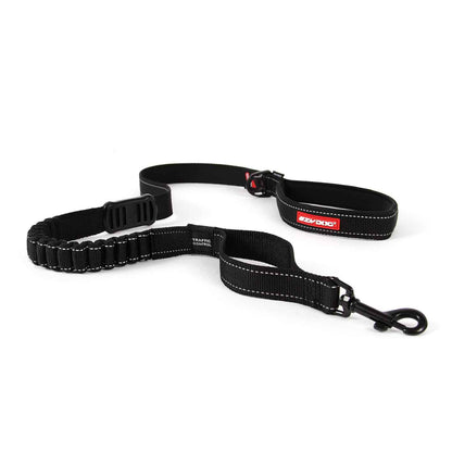 EzyDog Zero Shock Dog Lead Black 48inch