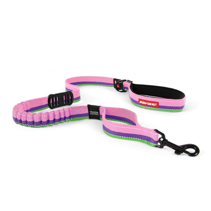 EzyDog Zero Shock Dog Lead Bubble Gum 48 inch