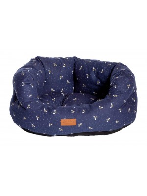 FatFace Spotty Bees Deluxe Slumber Dog Bed