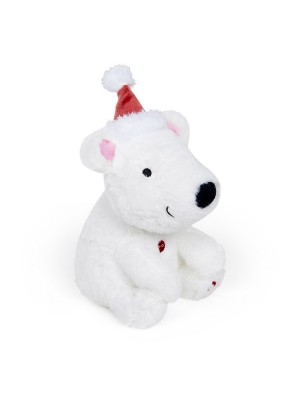 Petface Polar Bear Christmas Dog Toy