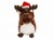 Petface Christmas Moose Dog Toy